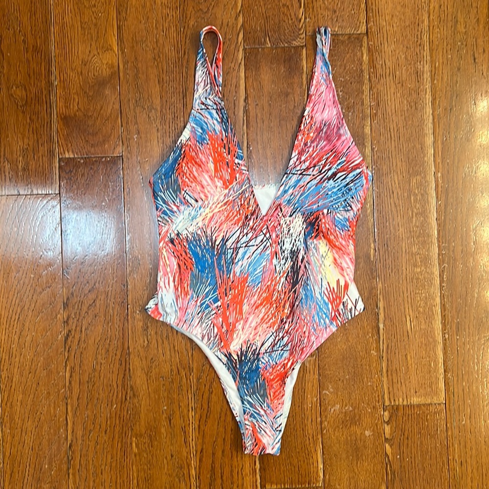Colorful Abstract Women's One Piece Swimsuit